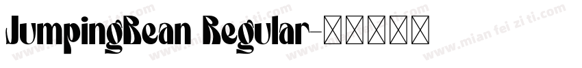 JumpingBean Regular字体转换